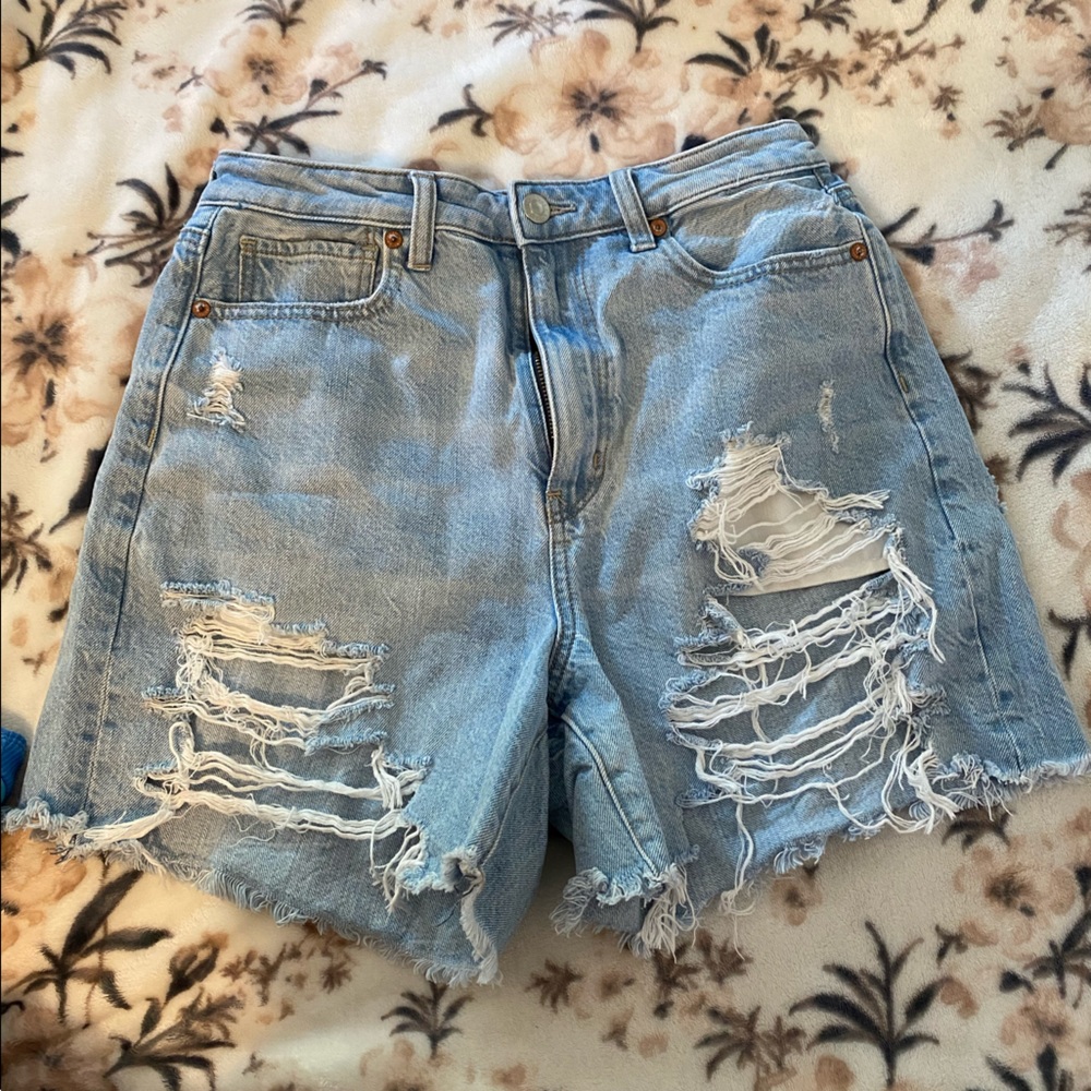 American eagle jean shorts